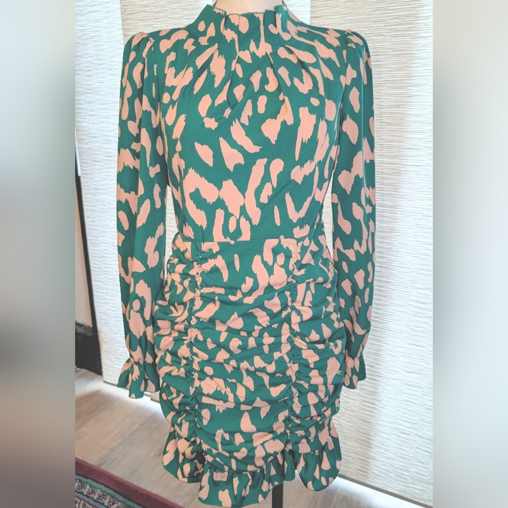 SHEIN Clasi Allover Print Bodycon Dress